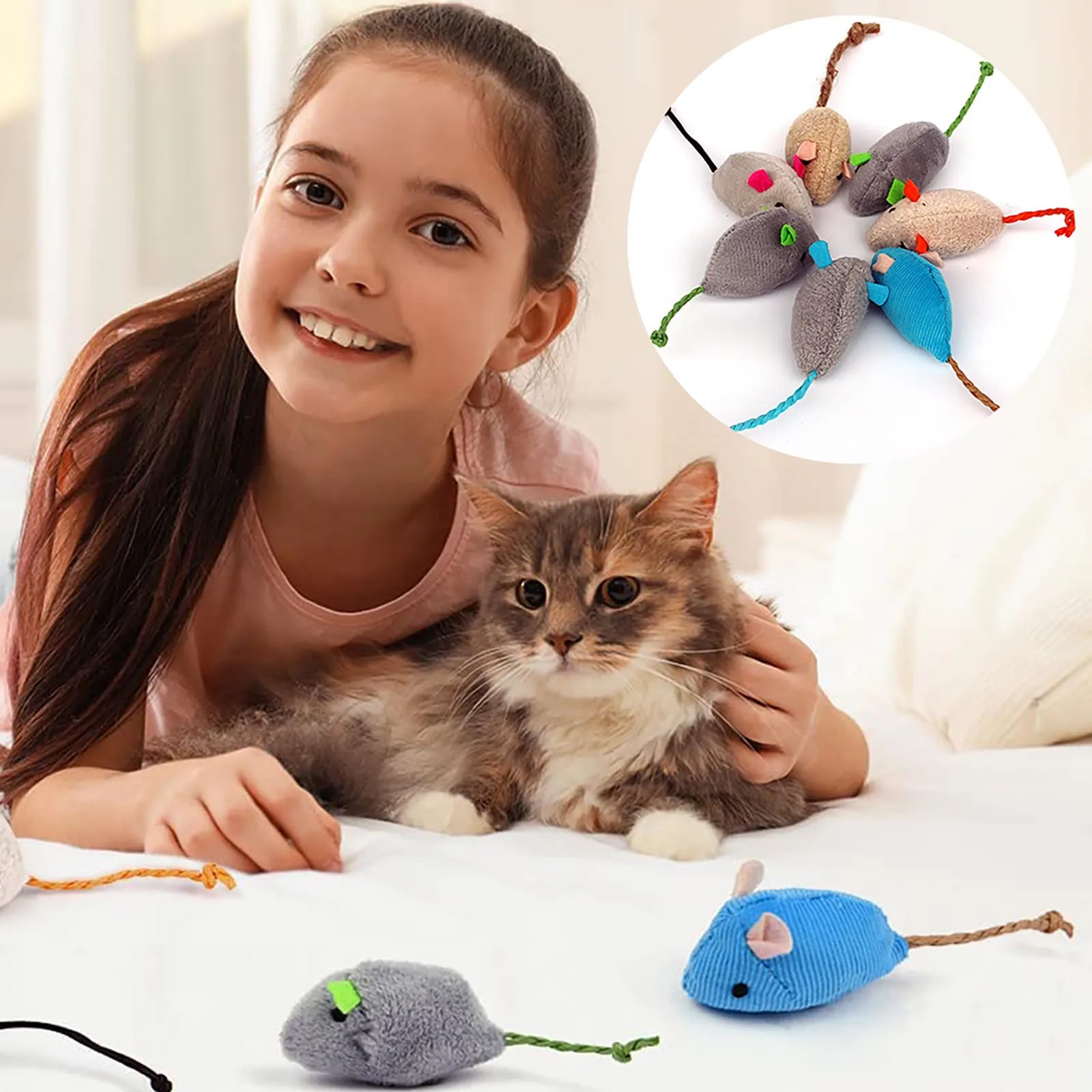 Portable Soft Interactive Plus - огляд і ціна Catnip Interactive Plush Mouse